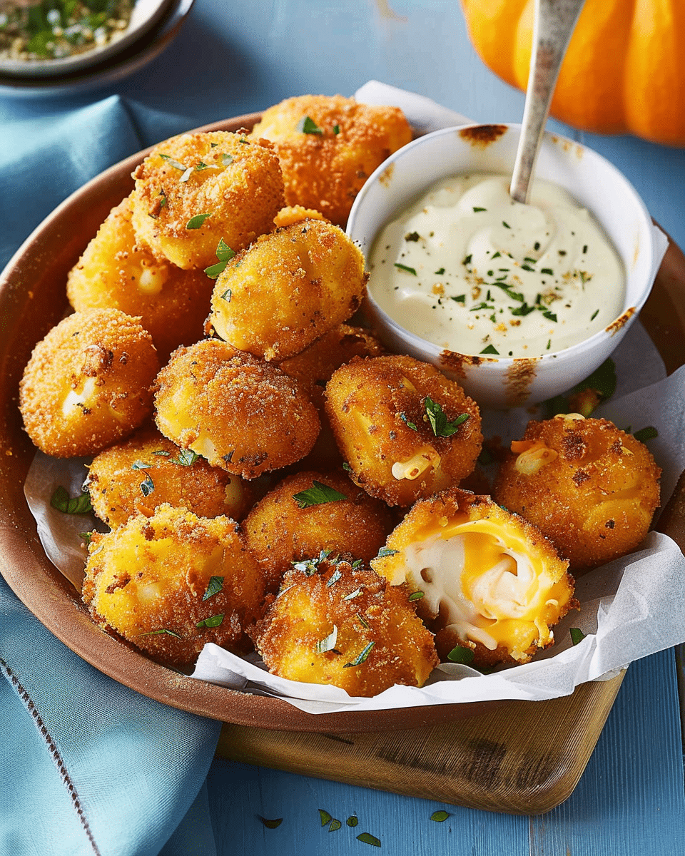 Cheesy Pumpkin Nuggets