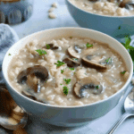 Mushroom and Rice Soup