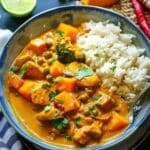 Pumpkin Curry With Chicken