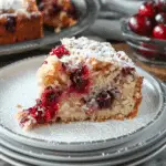 Quick Cherry Coffee Cake