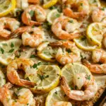 Shrimp Scampi Sheet Pan Meal