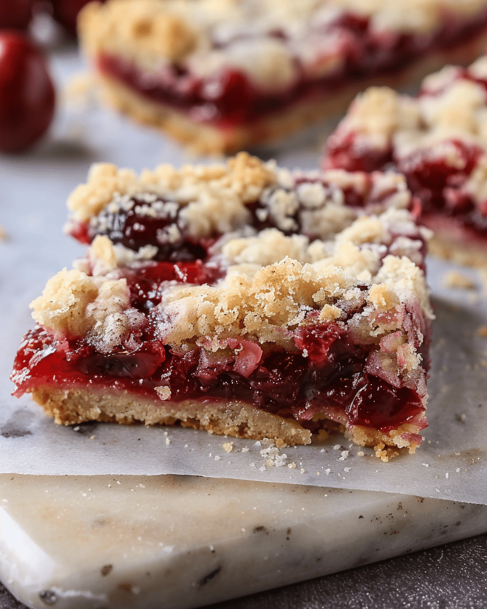 Cherry Pie Bars