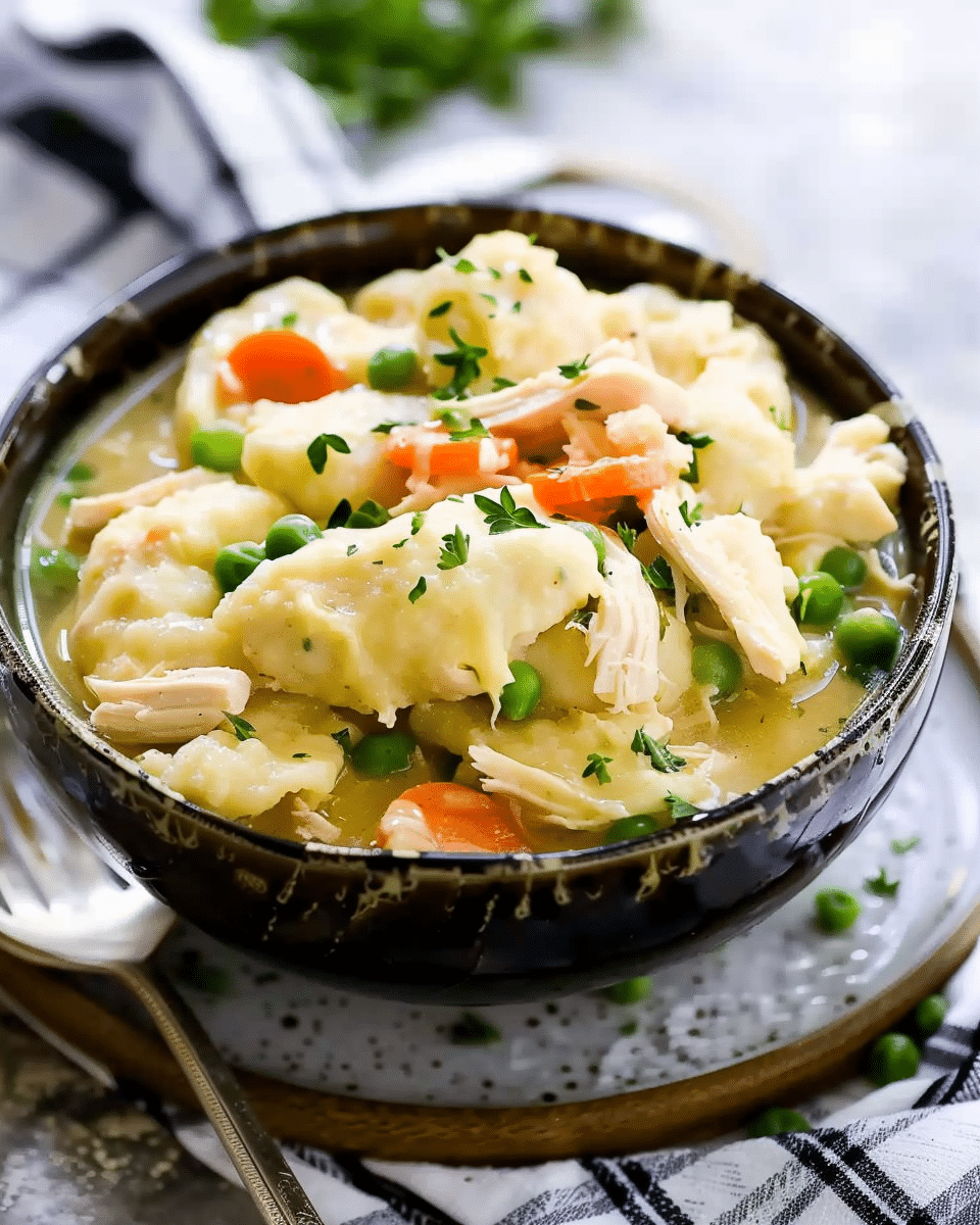 Instant Pot Chicken & Dumplings