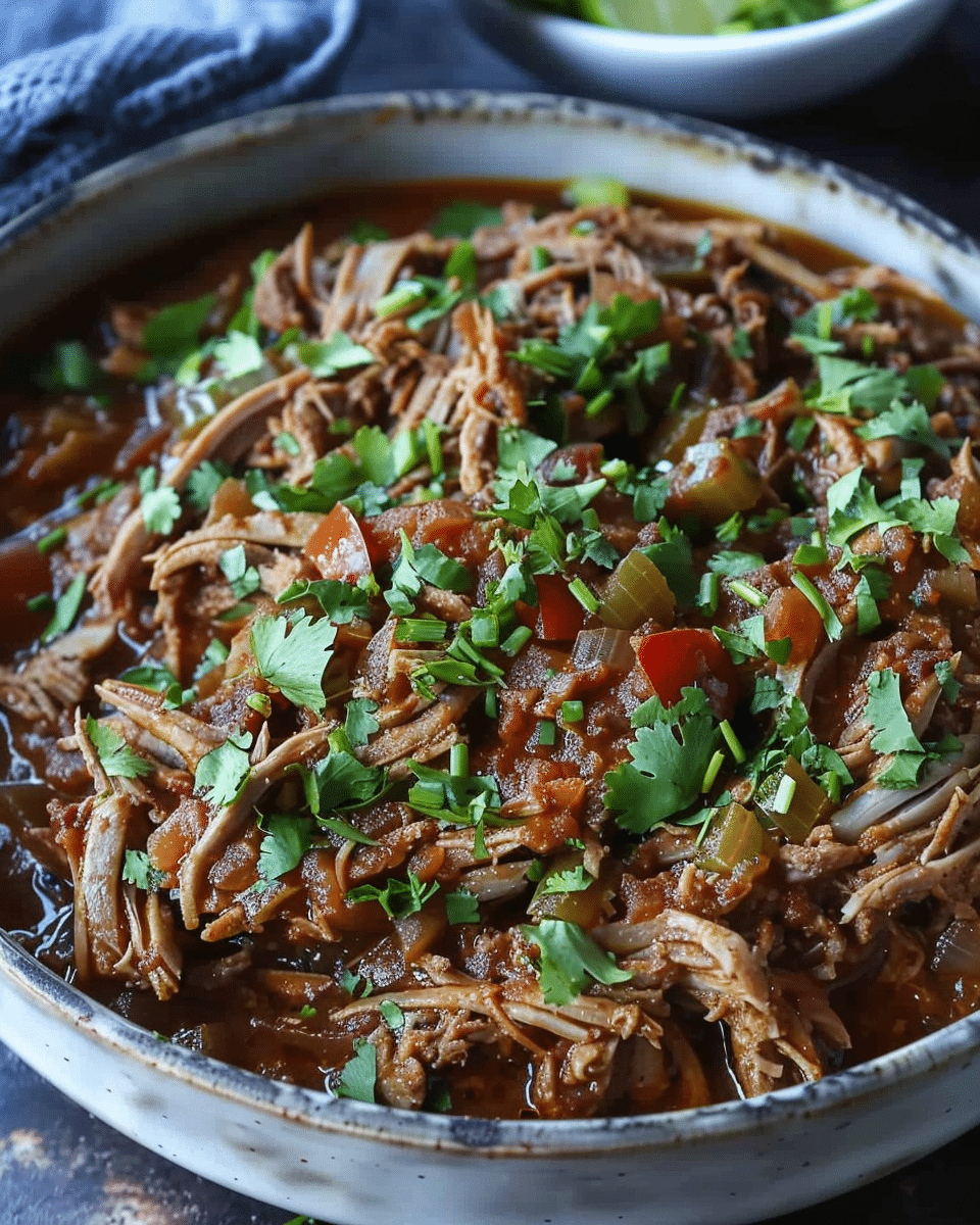 Slow Cooker Tinga de Res