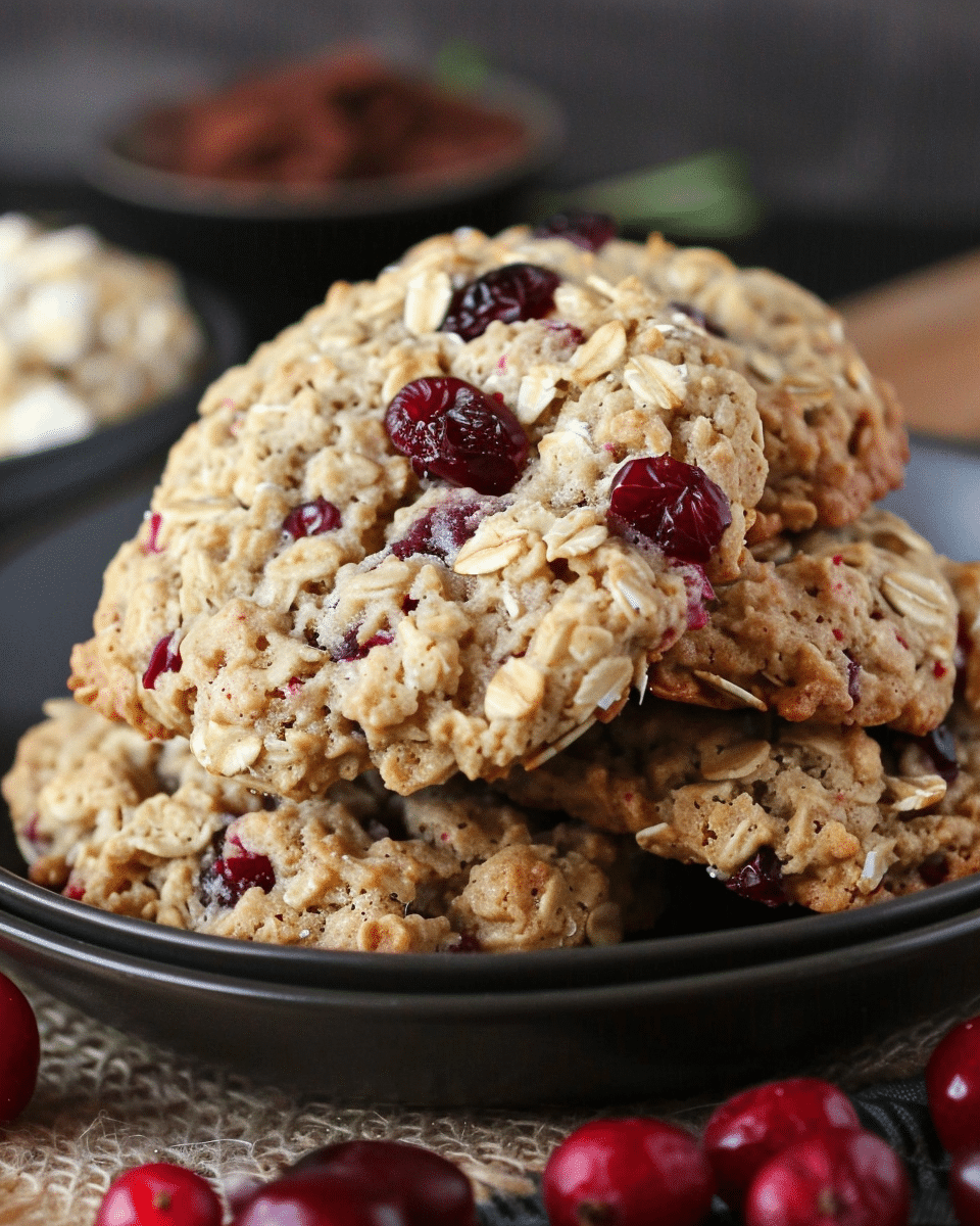 Oatmeal Cranberry Cookies