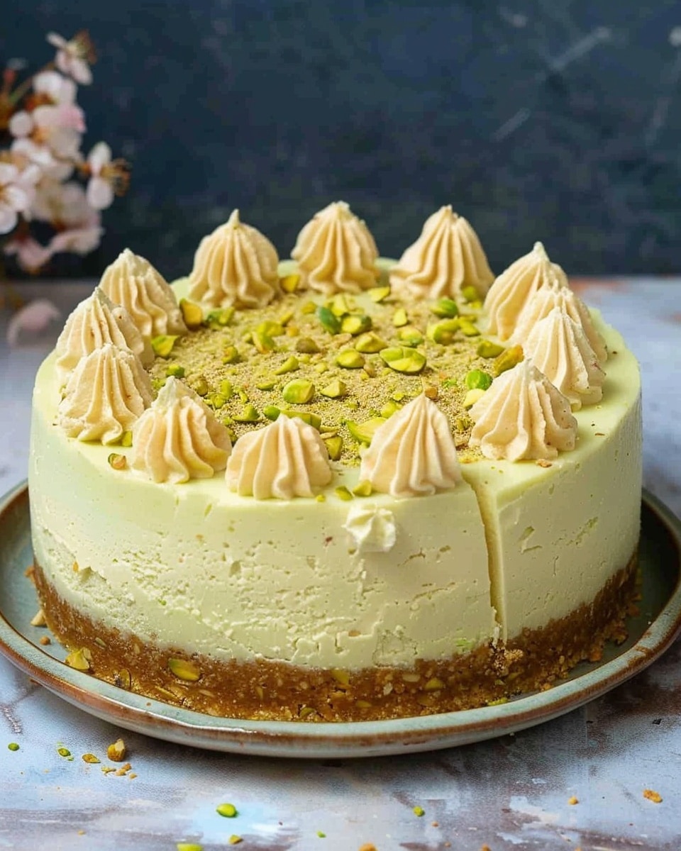Pistachio Cheesecake