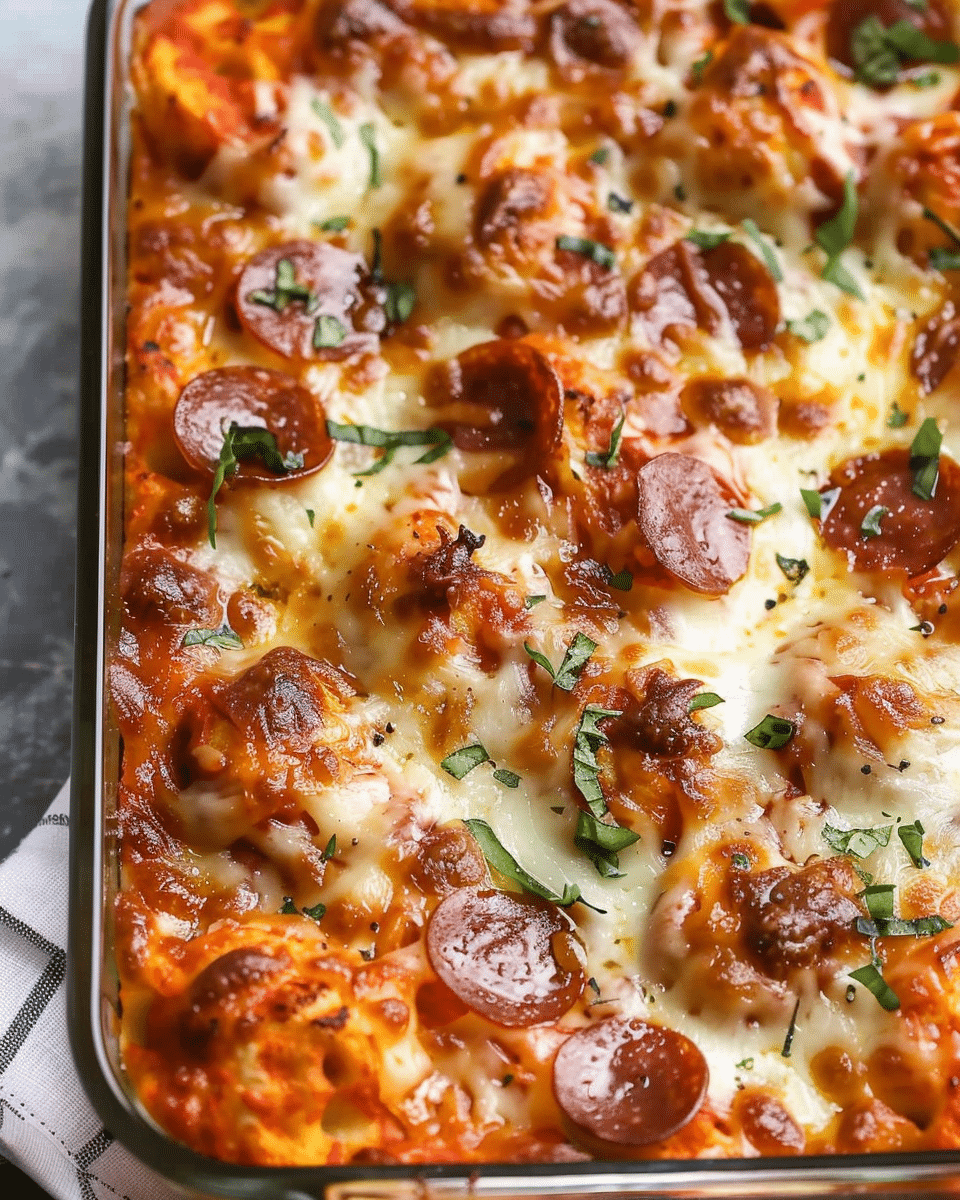 Bubble Up Pizza Casserole