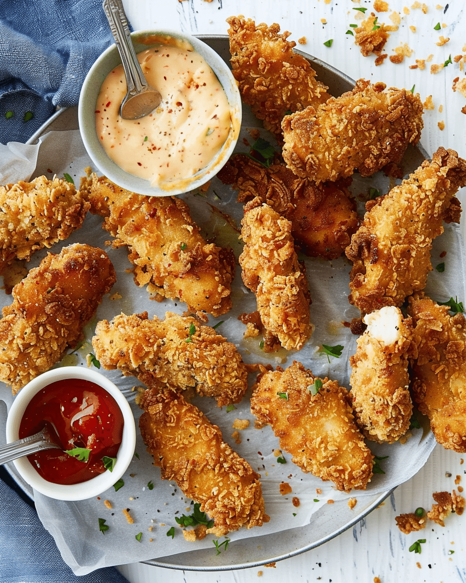 Cheesy Chicken Nuggets