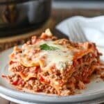 Crockpot Ravioli Lasagna