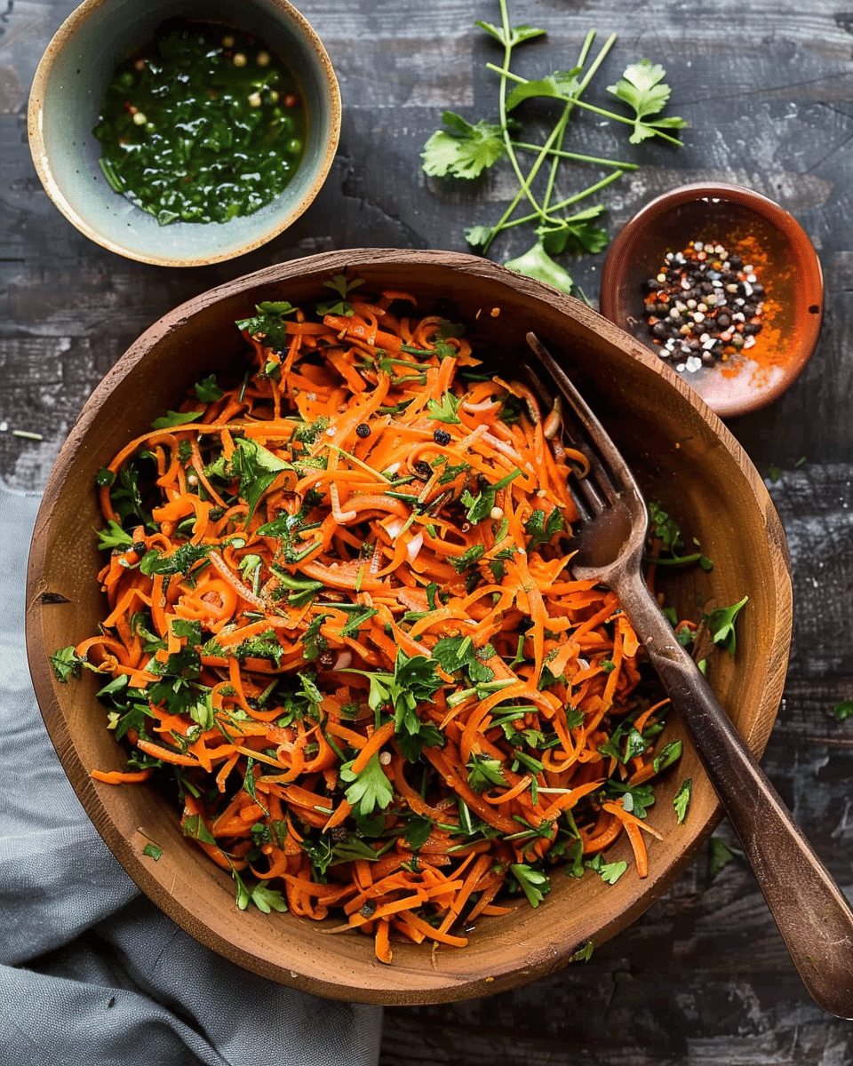 Moroccan Spiced Carrot Salad