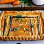 Puff Pastry Carrot Tart