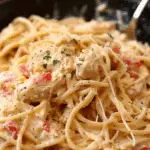 Crockpot Chicken Spaghetti