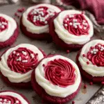 Red Velvet Cupcake Cookies