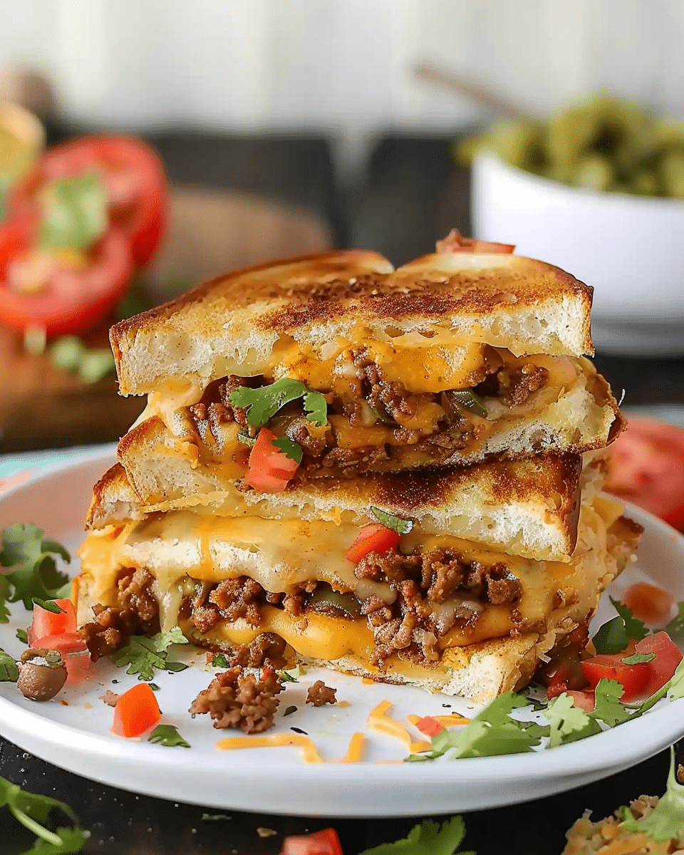 Taco Grilled Cheese