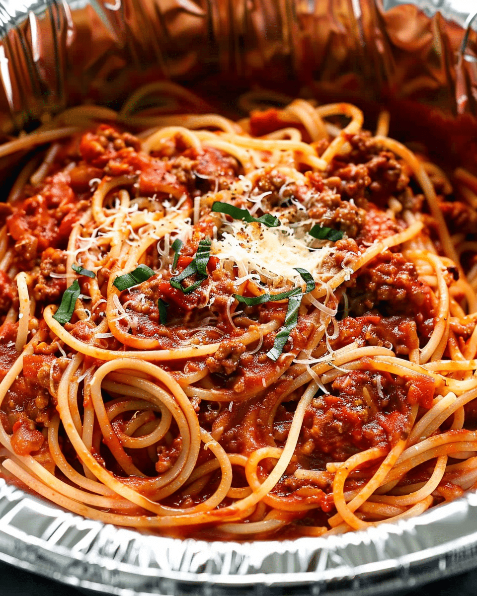 Crock Pot Spaghetti