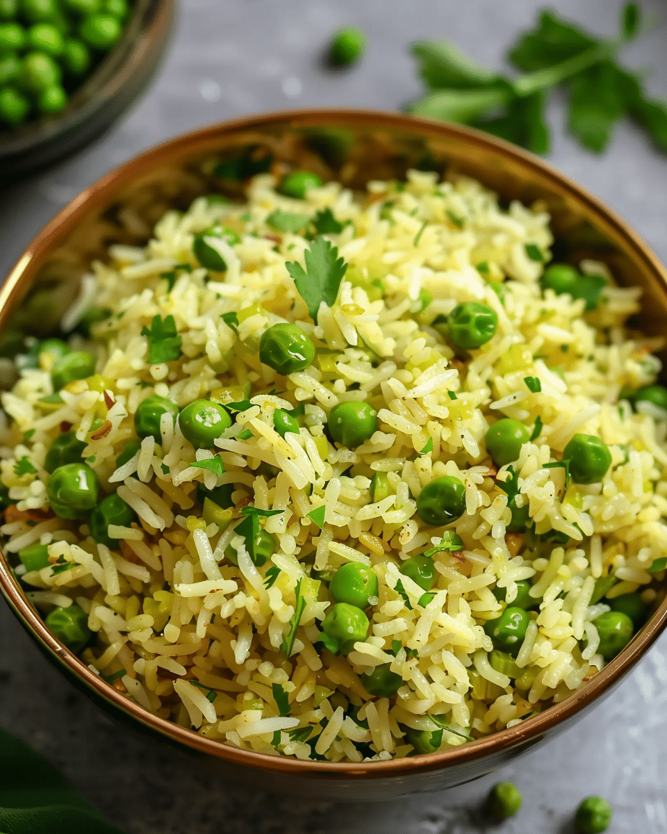 Green Pea Pulao