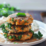 Sweet Potato and Kale Patties
