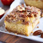 Apple Sheet Cake with Pecan