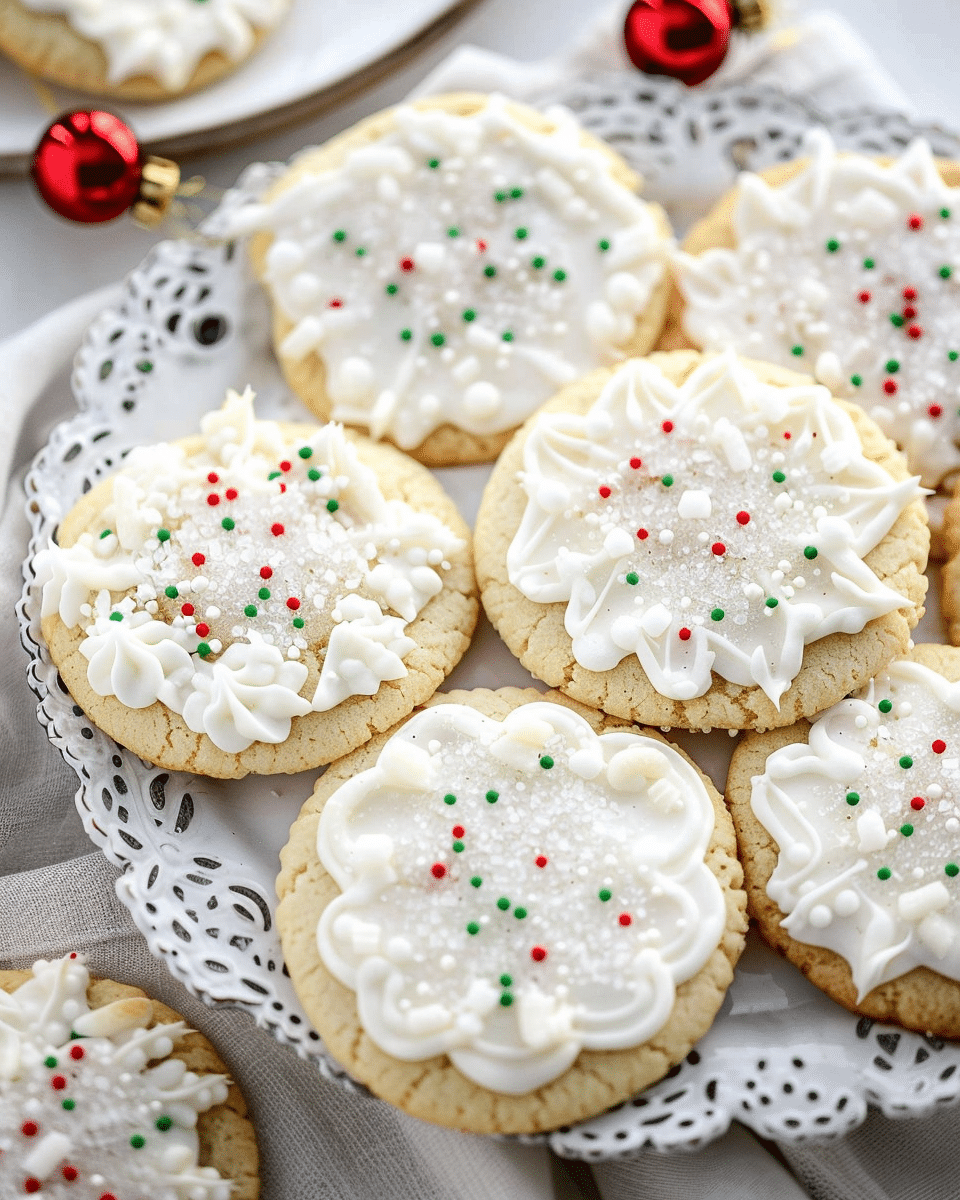 Crumbl Sugar Cookies