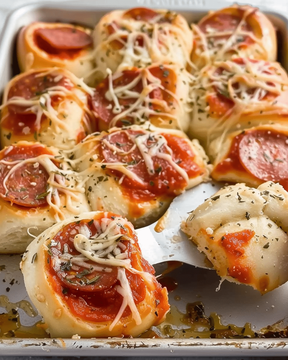 Easy Pepperoni Rolls