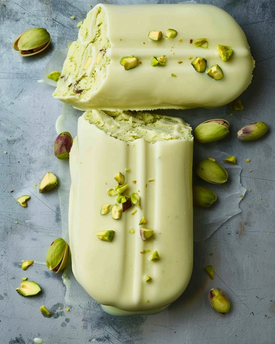 Pistachio Ice Cream Bar