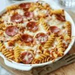 Easy Pepperoni Pasta Bake