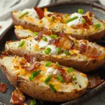 Loaded Baked Potato Wedges