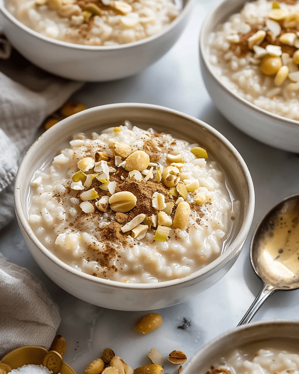 Meghli (Lebanese Caraway Rice Pudding)