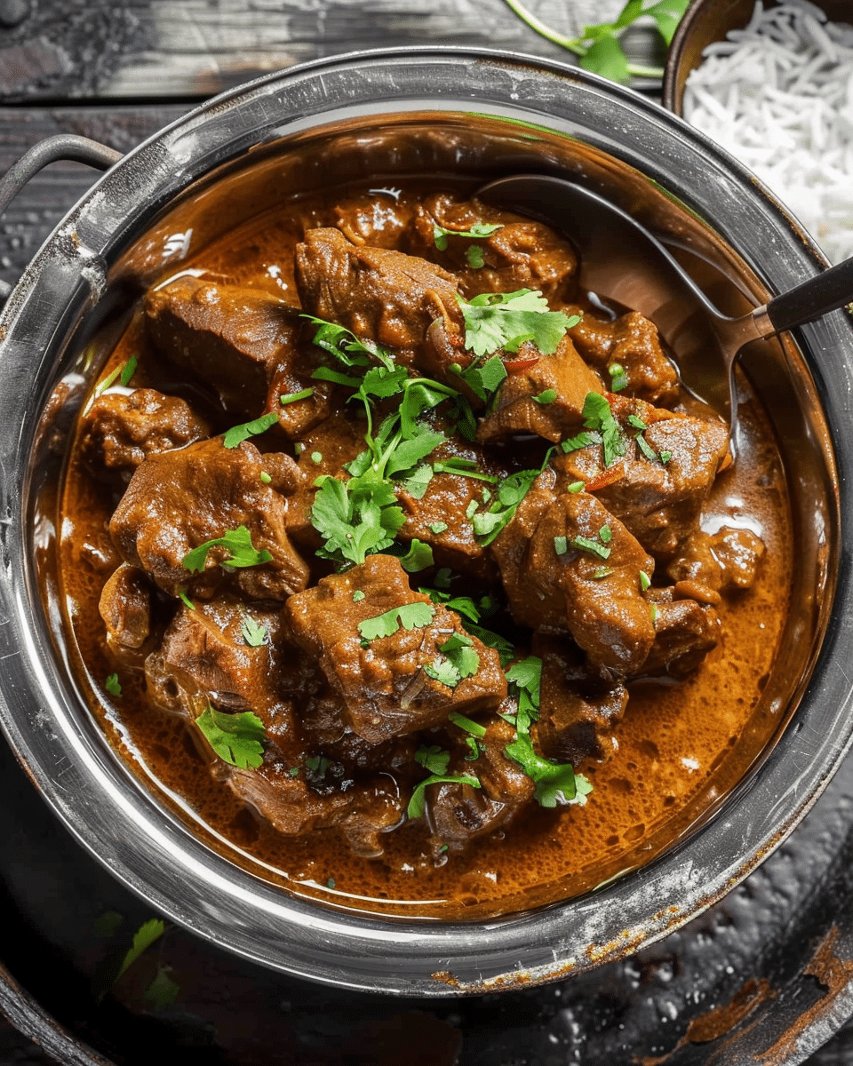 Aromatic Beef Curry with Coconut Milk