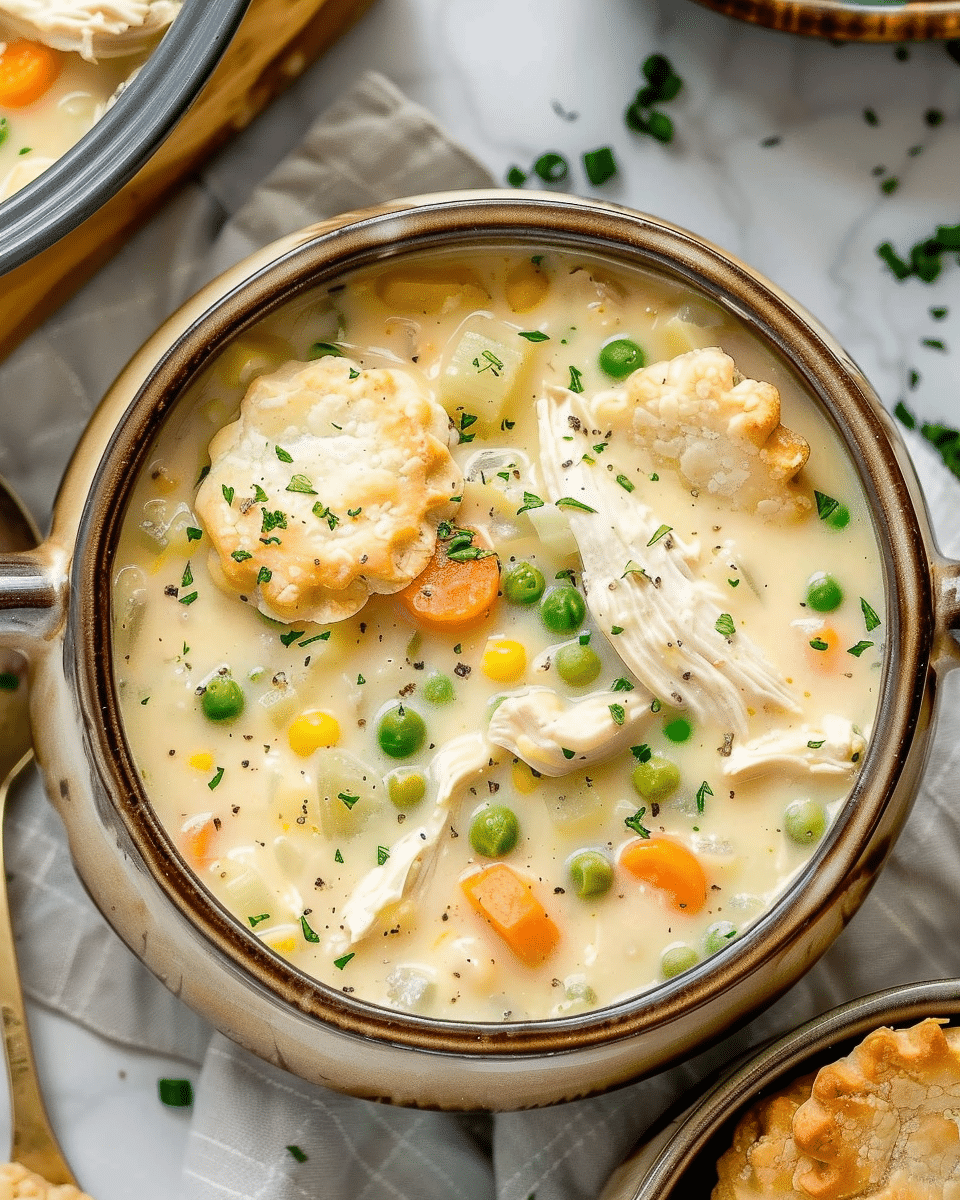 Chicken Pot Pie Soup