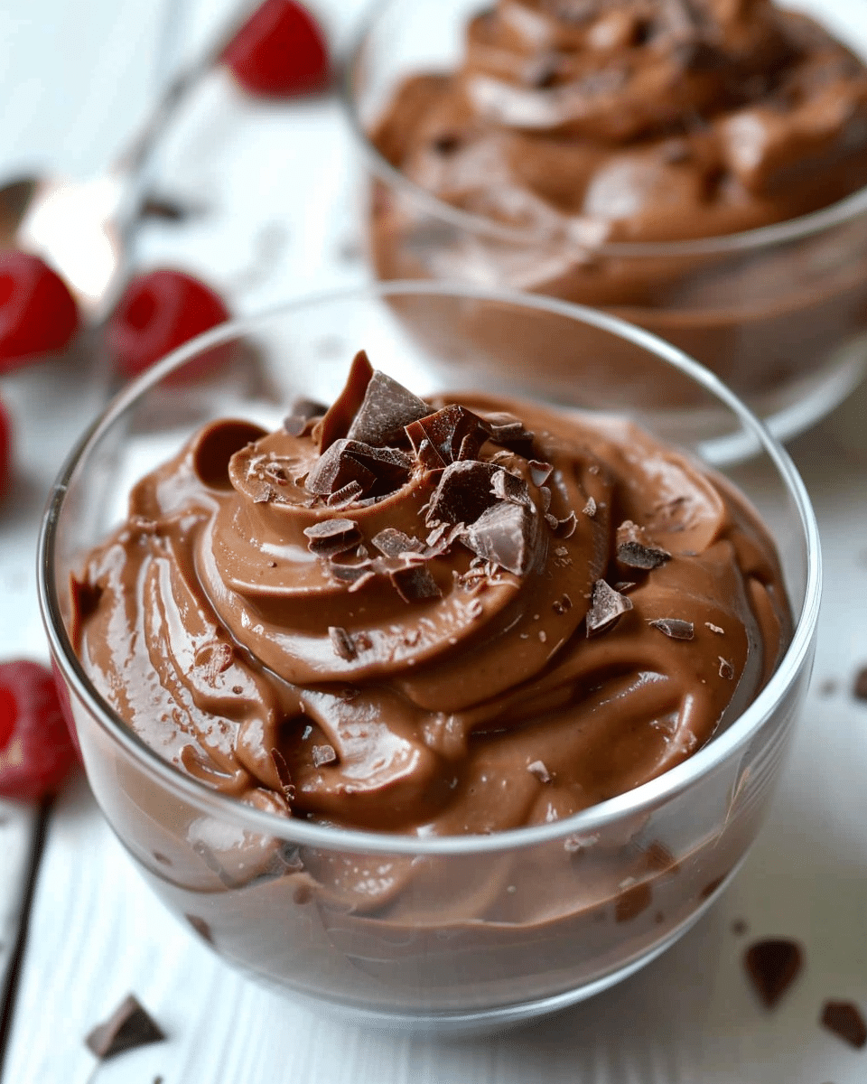 Chocolate Avocado Pudding