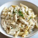 Crockpot Chicken Alfredo