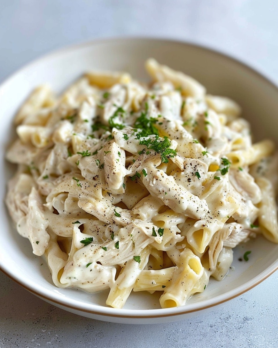 Crockpot Chicken Alfredo