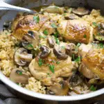 Crockpot Chicken and Mushrooms
