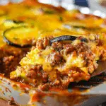 Meaty Zucchini Casserole With Ground Beef