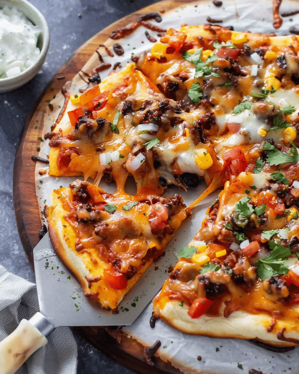 Mexican Fiestada Pizza