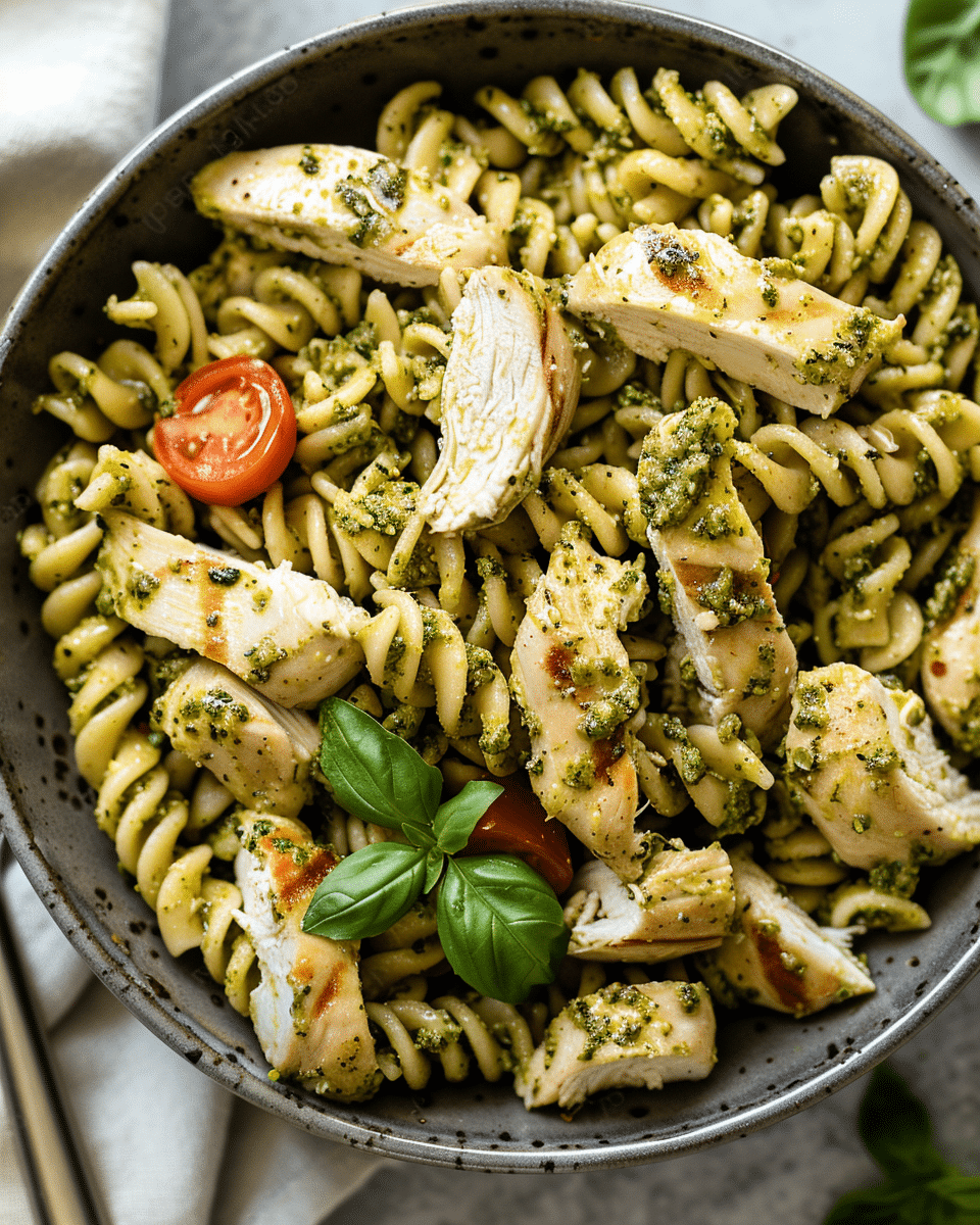 Pesto Chicken Pasta