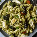 Chicken and Broccoli Pesto Pasta