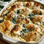 Chicken and Spinach Rice Casserole