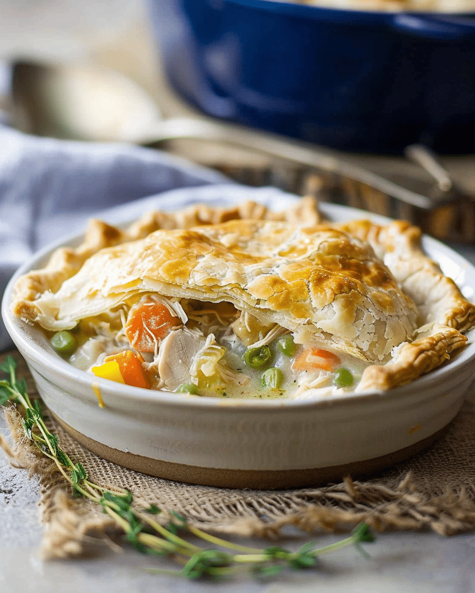 Dutch Oven Chicken Pot Pie