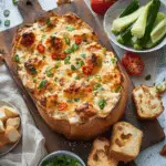 Cheesy Sriracha Cob Loaf Dip