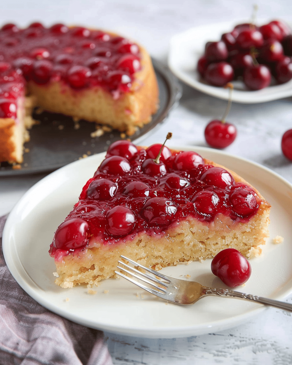 Cherry Upside-Down Cake