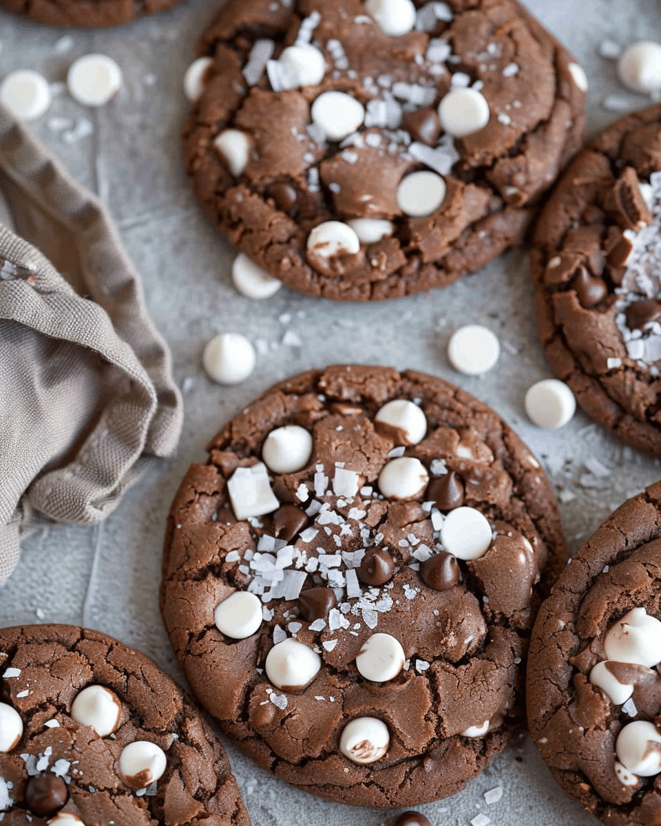 Hot Chocolate Cookies