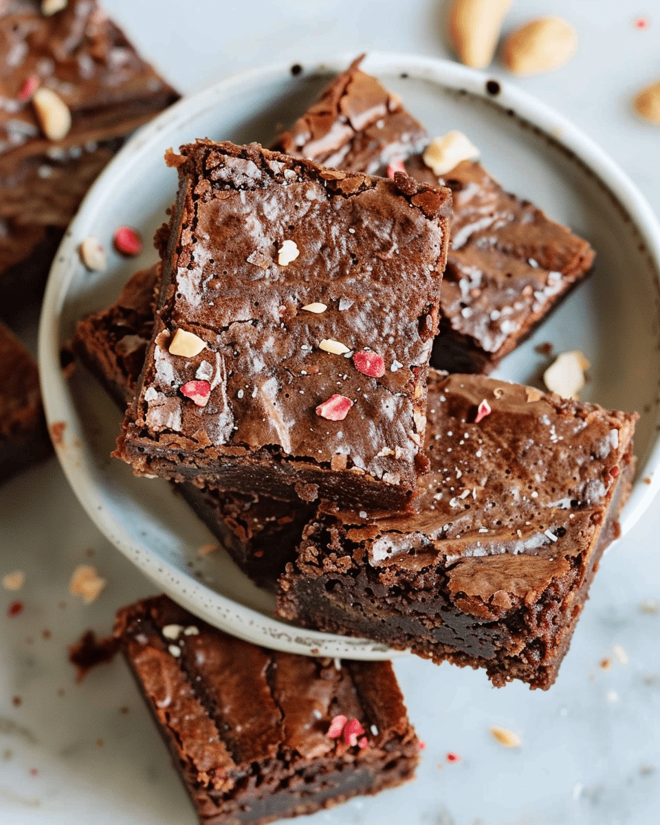 Peanut Butter Avocado Brownies