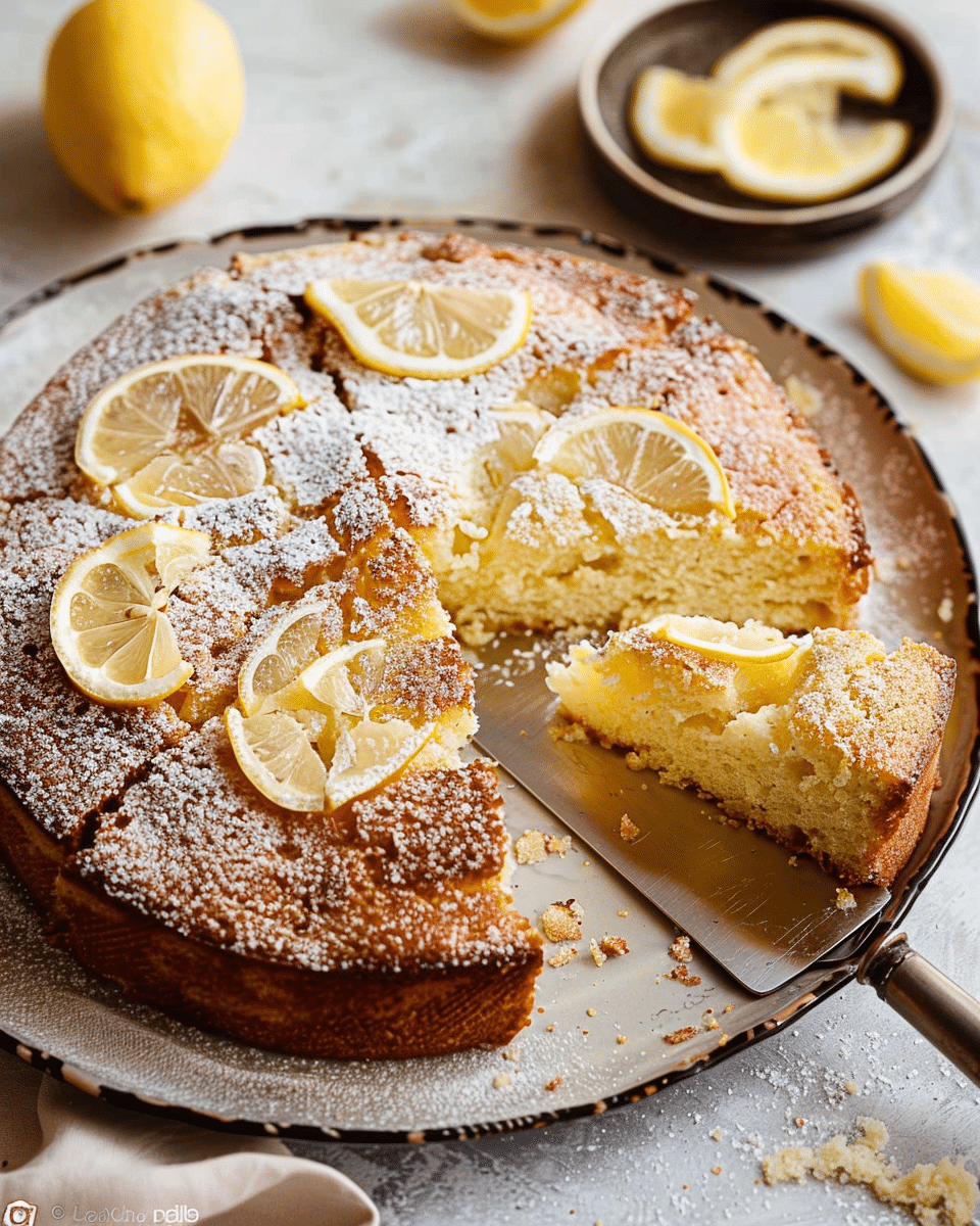 Ricotta Cake With Lemon