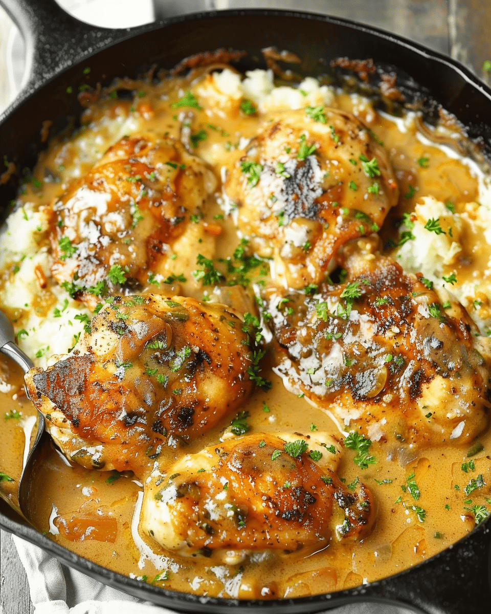 Southern Smothered Chicken