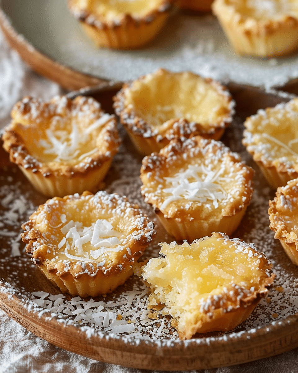 Lemon Coconut Tassies