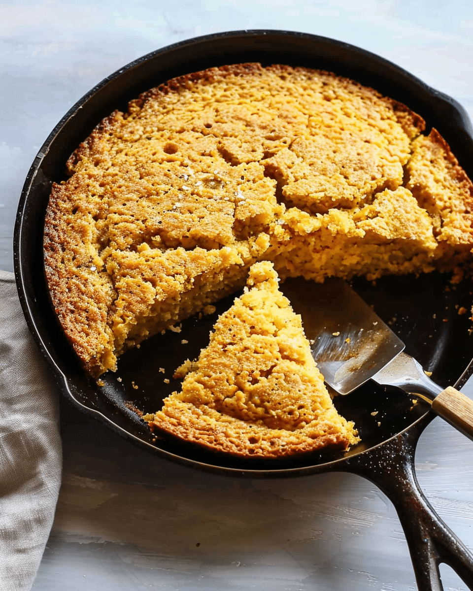 Vegan Skillet Cornbread