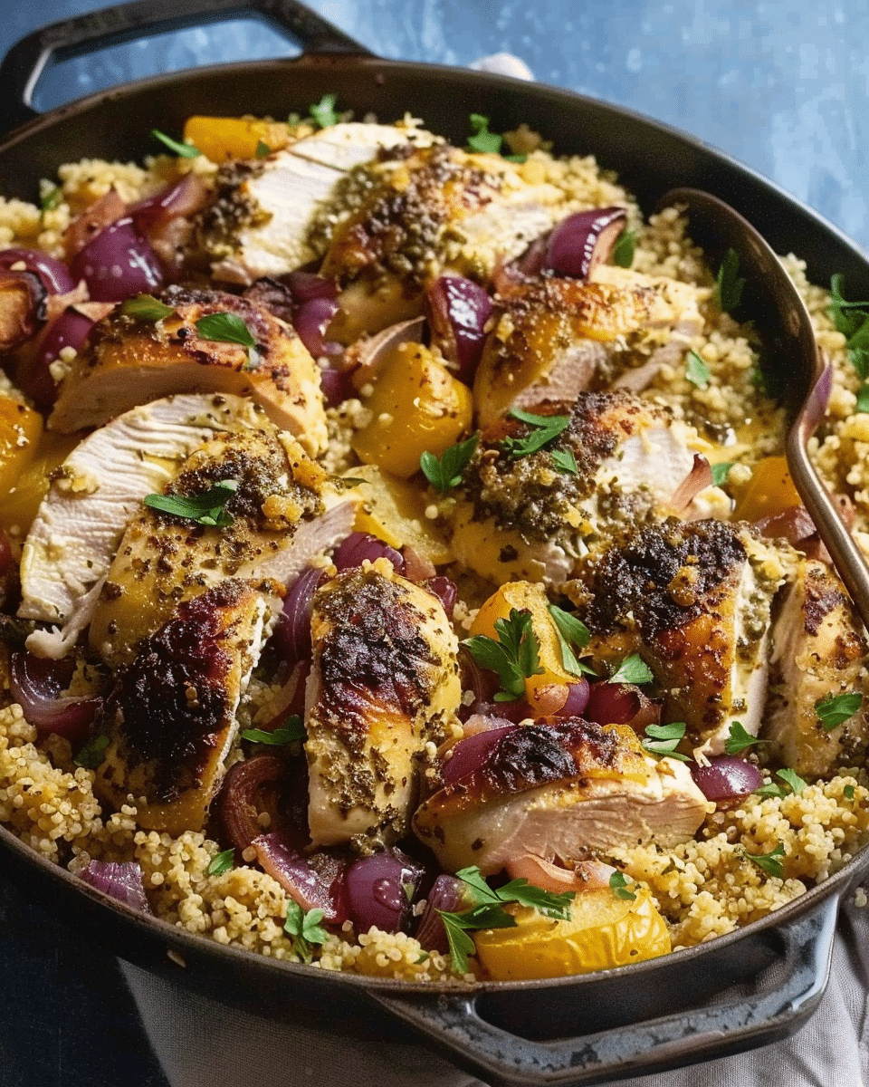 One Pan Za’atar Chicken Bake