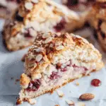 Cherry Almond Scones with Vegan Buttermilk